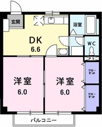 ハイツＴ＆Ｔ2の物件間取画像